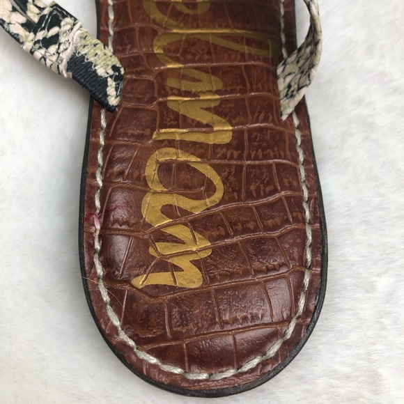 Sam Edelman Snake Skin Sandals - Picture 7 of 7